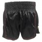 Retro Lumpinee Muay Thai Shorts för barn : LUMRTO-003-svart